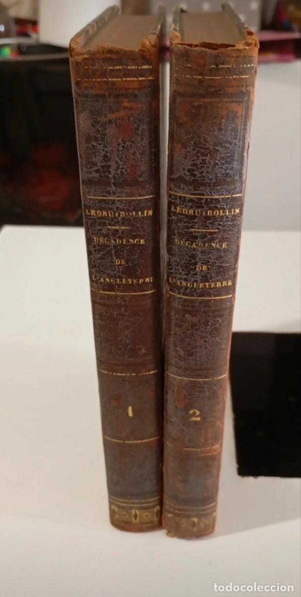 Libros antiguos: 2 LIBROS ANTIGUOS DE HISTORIA DE 1850,UN VOLUME CON LA FIRMA DEL AUTOR LEDRU-ROLLIN