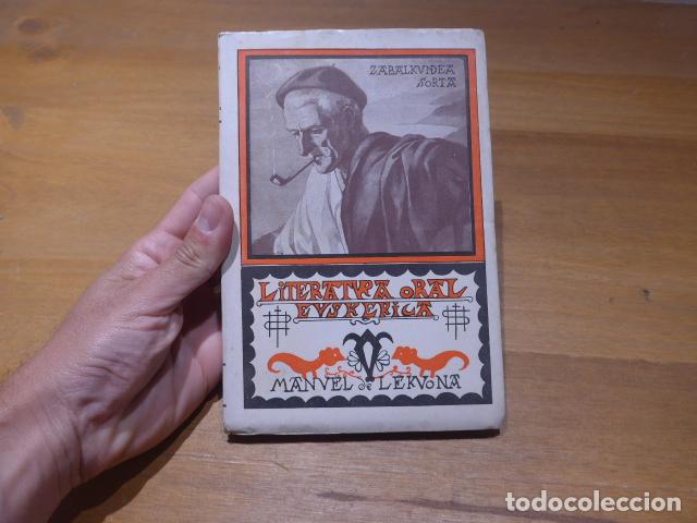 Libros antiguos: Antiguo libro Literatura oral euskerica de 1936, original. Pais Vasco, Euskera. Euskadi.