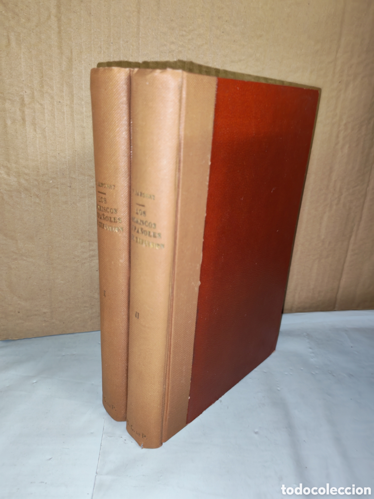 Libros antiguos: LOS MORISCOS ESPA&Ntilde;OLES Y SU EXPULSI&Oacute;N: Estudio hist&oacute;rico-cr&iacute;tico, Tomos I y II, 1901, RETAPADOS)