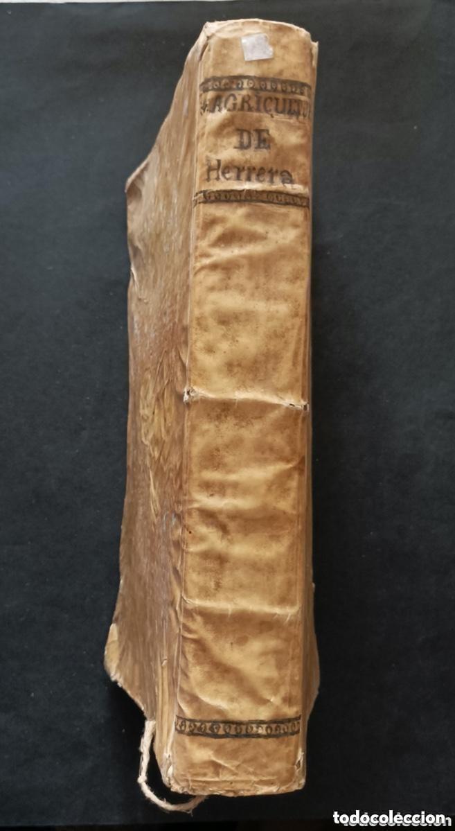 Libros antiguos: Libro de agricultura ALONSO DE HERRERA, ,siglo XVII, 1645 Autor:Alonso de Herrera, Gabriel