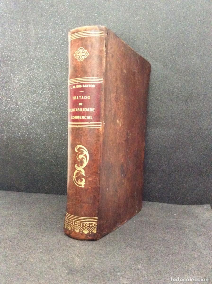 Libros antiguos: Tratado de contabilidade commercial : (escriptura&ccedil;&atilde;o e calculo) / Luiz M. dos Santos, 1893