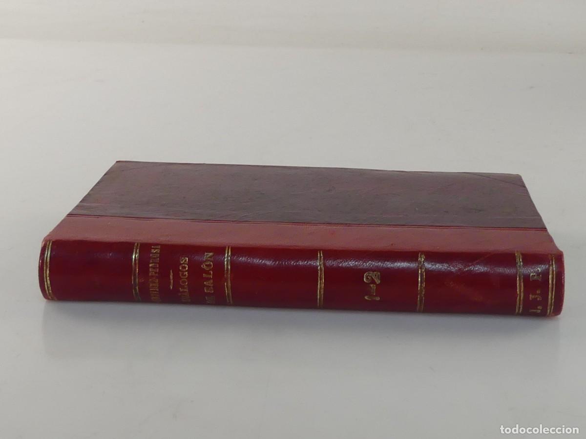 Antiquarische B&uuml;cher: LIBRO &ndash; DIALOGOS DE SALON POR FERNANDO MARTI&Ntilde;EZ PEDROSA A&Ntilde;O 1887