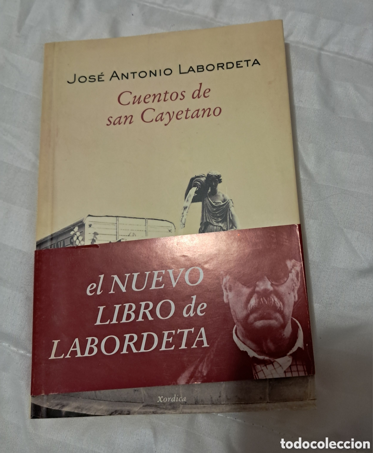 Libros antiguos: Libro de Jos&eacute; Antonio Labordeta &rdquo; cuentos de San Cayetano&rdquo; firmado por el autor