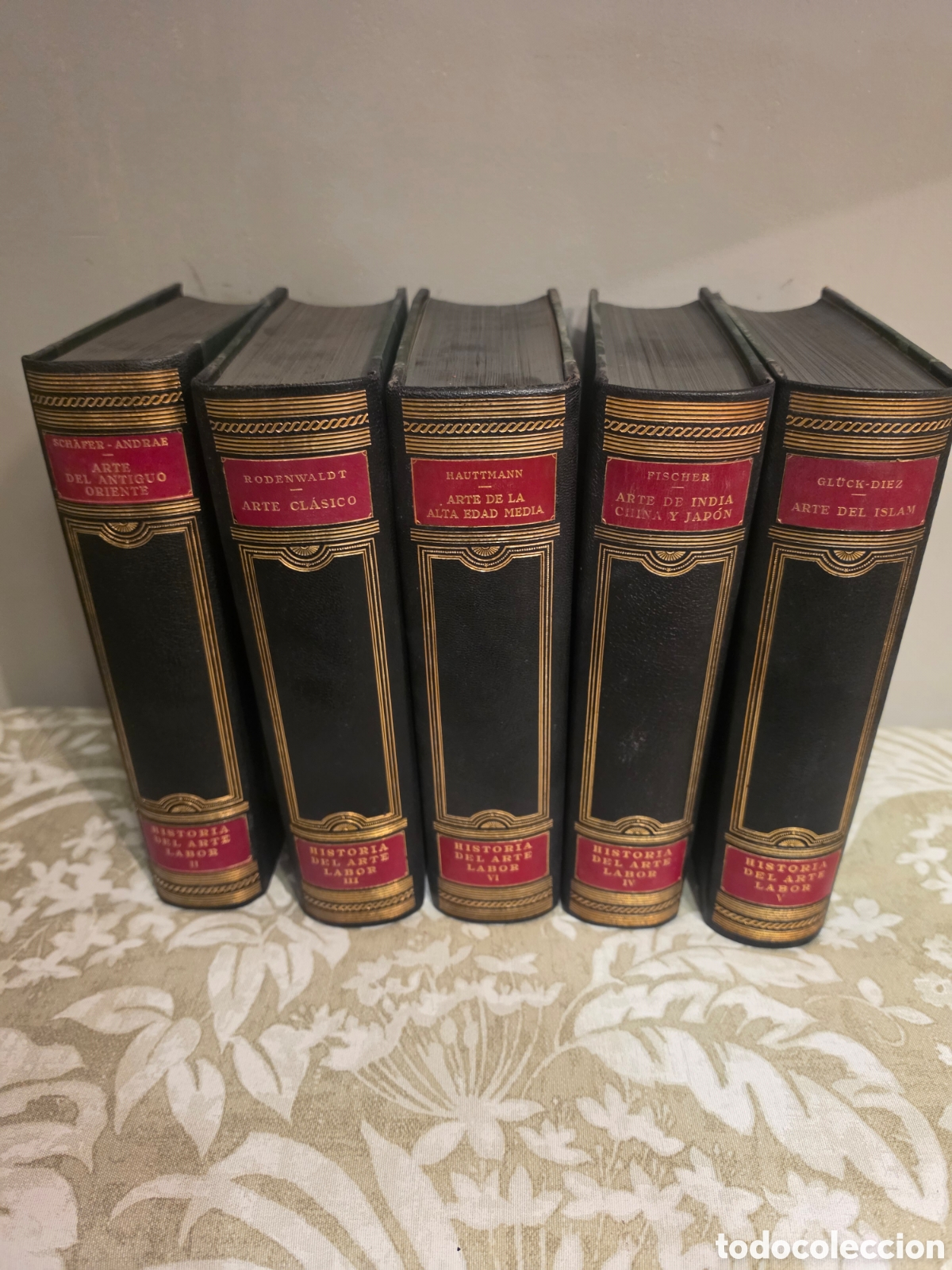 Libros antiguos: Lote 5 Vol&uacute;menes Historia del Arte Editorial Labor (1932) - Primera Edici&oacute;n. Muy ilustrados