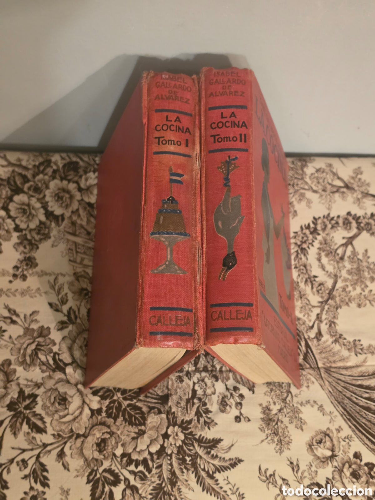 Libros antiguos: ​LA COCINA (2 VOLS) - ISABEL GALLARDO DE &Aacute;LVAREZ - ED. CALLEJA
