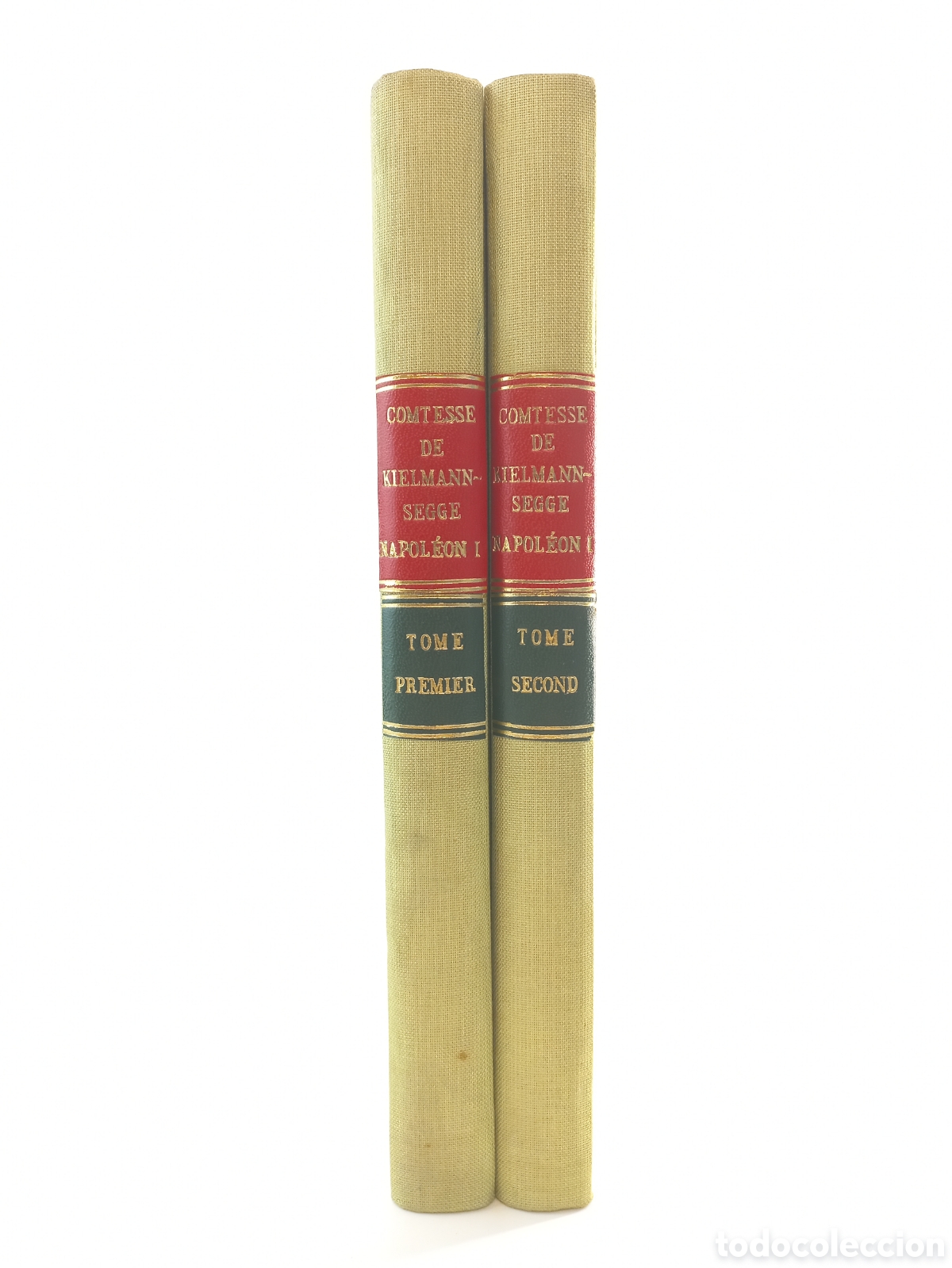 Libros antiguos: Memoires de la Comtesse de Kielmannsegge sur Napoleon I. Victor Attinger, 1928.