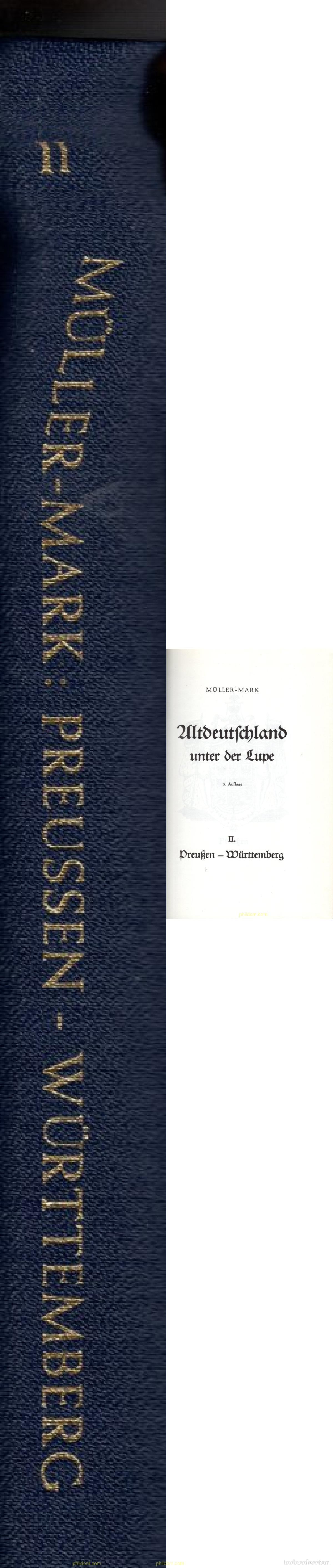 Libros antiguos: M&uuml;ller-markt: baden-oldenburg catalogue (Tomo 2)