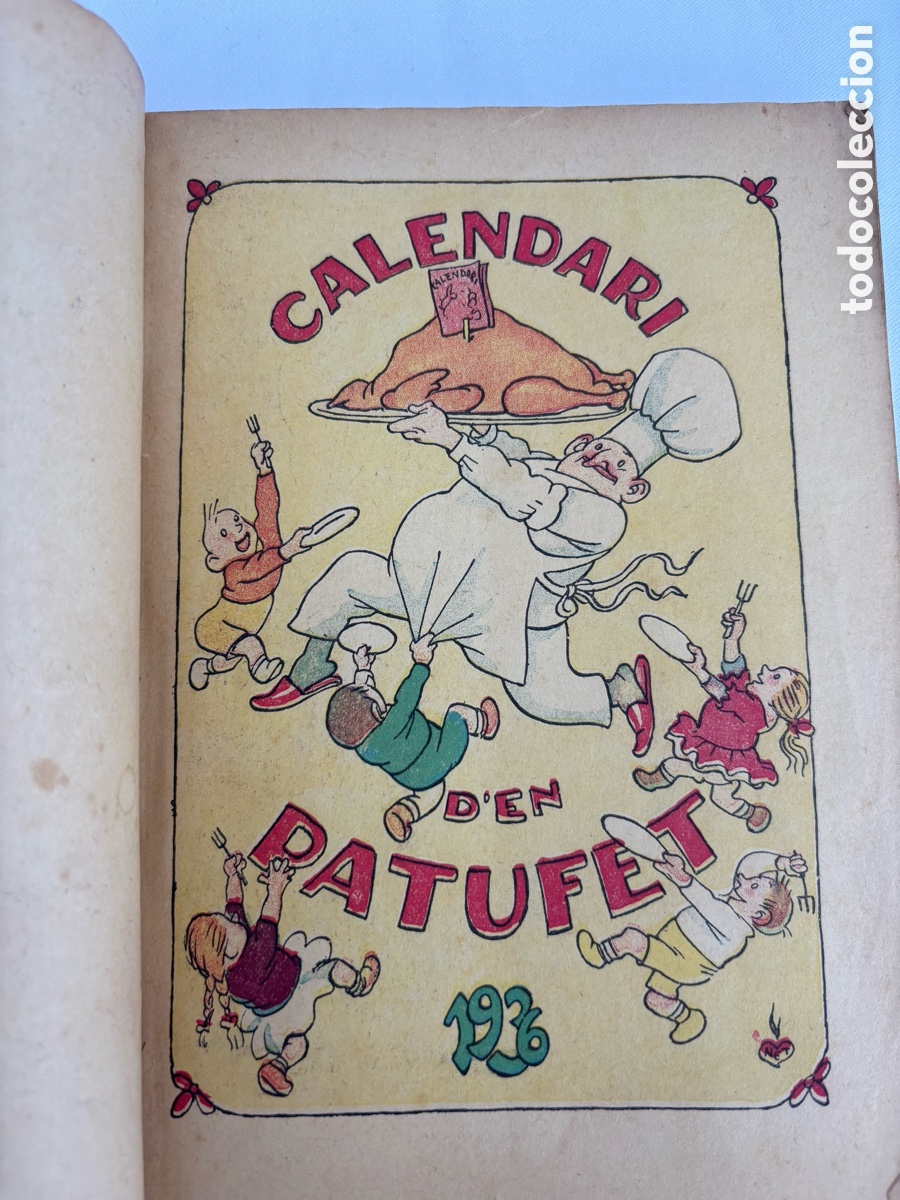 Libros antiguos: &bull;Calendario PATUFET 1936 - Foto 2
