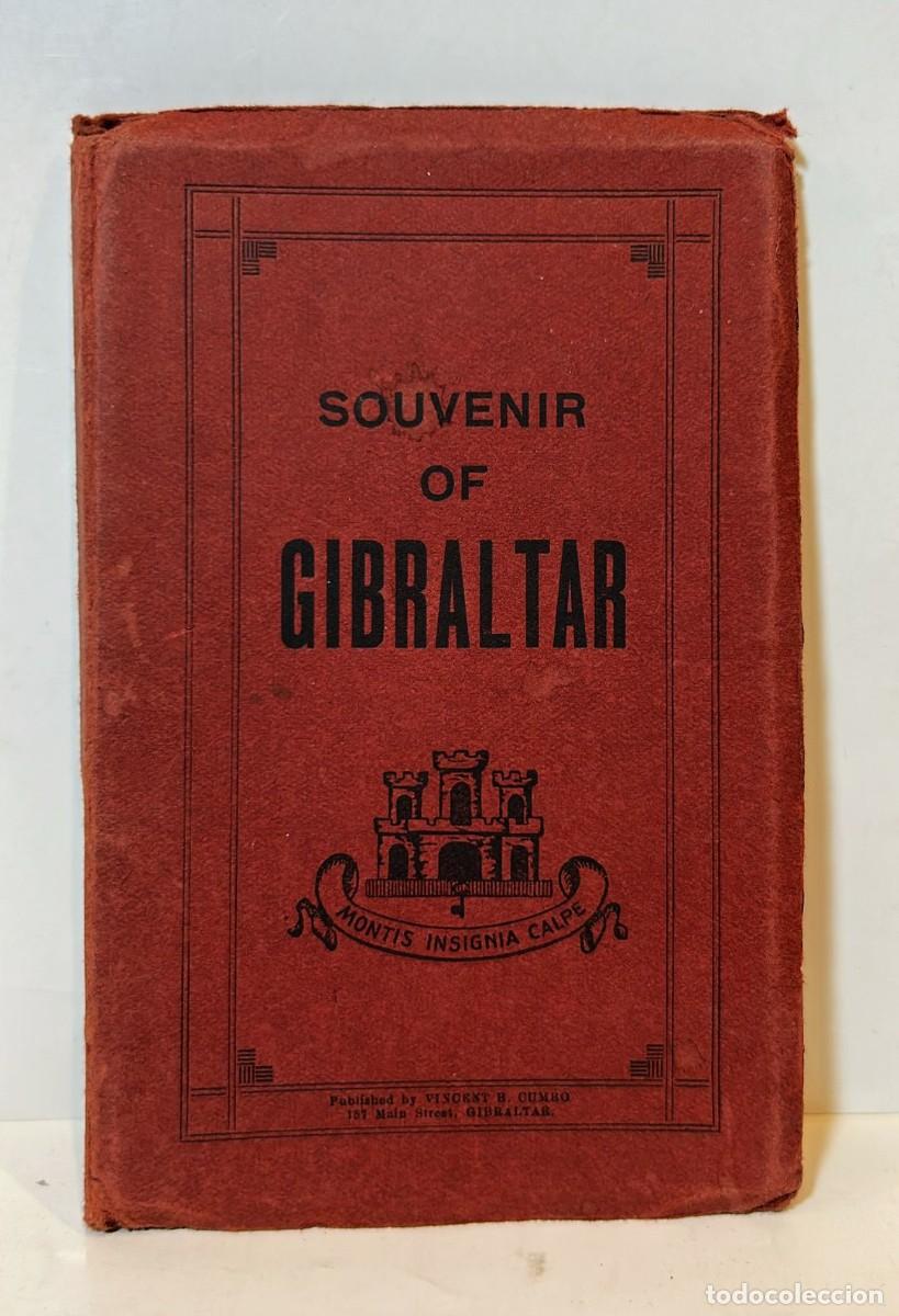 Libros antiguos: SOUVENIR of Gibraltar.