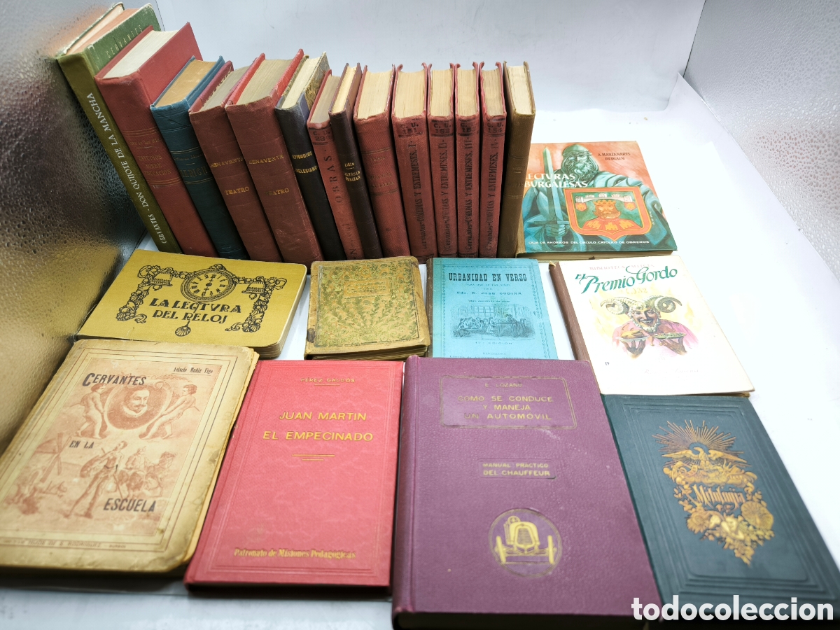 Libros antiguos: 23 Libros de literatura antiguos siglo XIX y XX