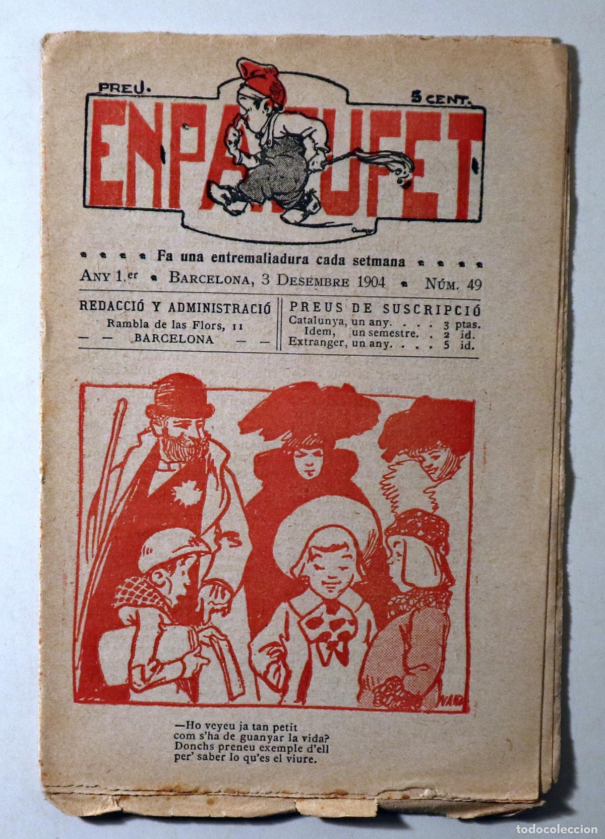 Libros antiguos: EN PATUFET N&ordm; 49 - Barcelona 1904 - Il&middot;lustrat