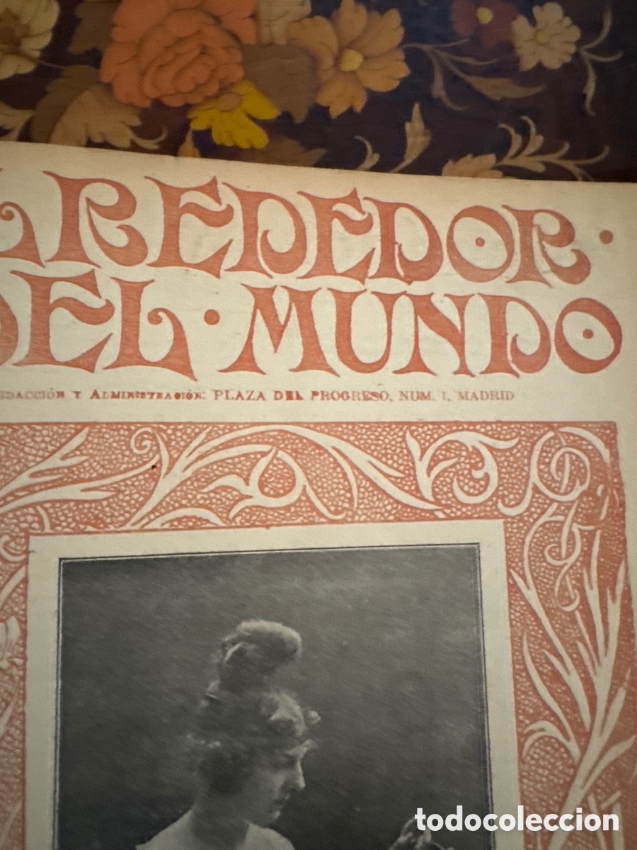Libros antiguos: Libro alrededor del mundo - Foto 4