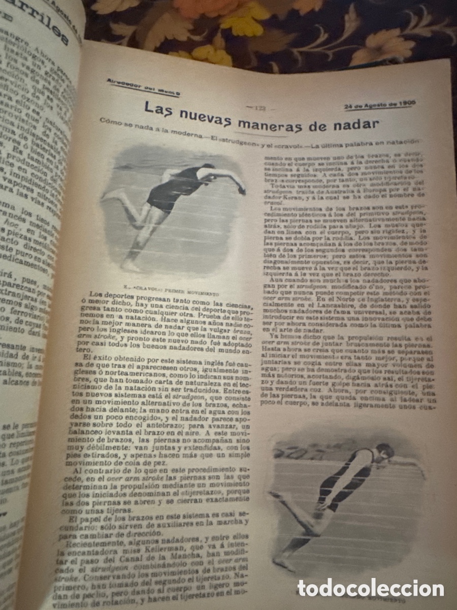 Libros antiguos: Libro alrededor del mundo - Foto 5