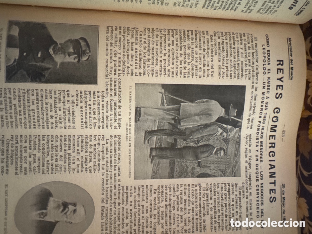 Libros antiguos: Libro alrededor del mundo - Foto 8
