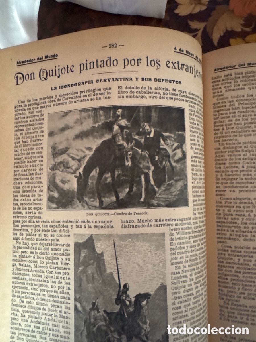 Libros antiguos: Libro alrededor del mundo - Foto 9