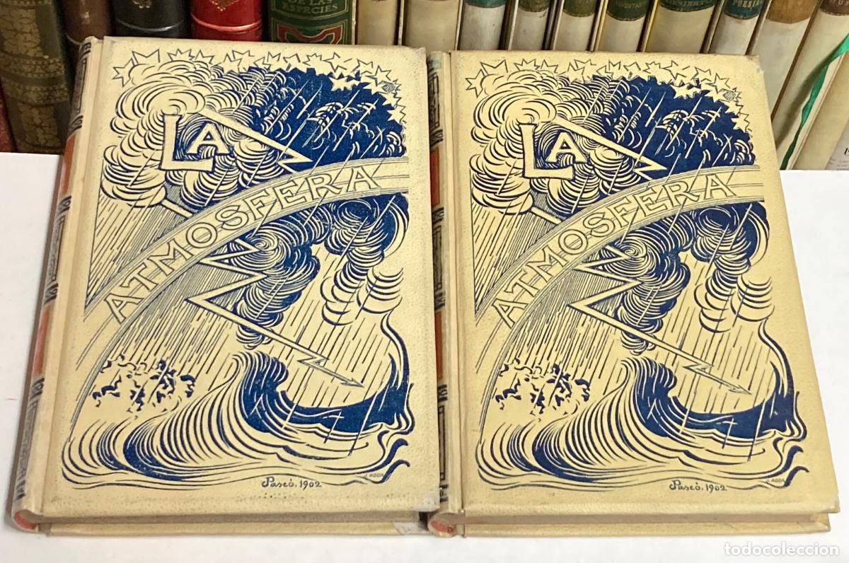 Libros antiguos: A&Ntilde;O 1902 - LA ATM&Oacute;SFERA POR CAMILO FLAMMARI&Oacute;N - MONTANER Y SIM&Oacute;N BIBLIOTECA UNIVERSAL ILUSTRADA