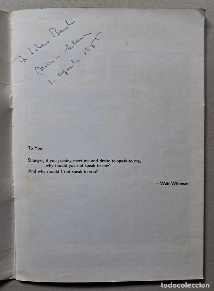 Libros antiguos: Strangers - Maria Simon - Michael Horovitz - (1965) - SIGNED Maria Simon - Foto 2