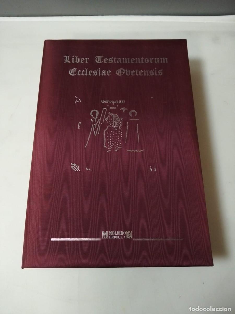 Libros antiguos: FACSIMIL LIBRO DE LOS TESTAMENTOS C&Oacute;DICE CATEDRAL OVIEDO ED MOLEIRO - LIBER TESTAMENTORUM - Foto 7