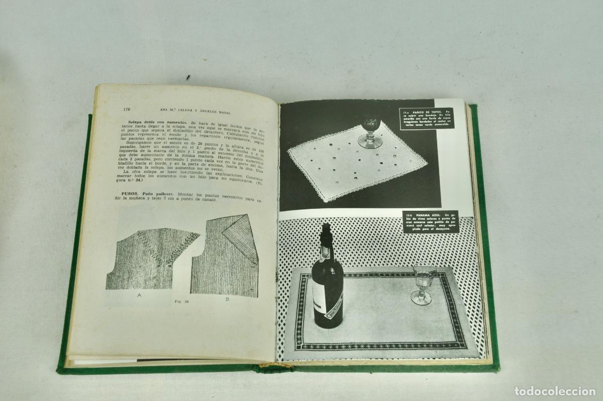 Libros antiguos: Enciclopedia de las labores 1959 1&ordf; edici&oacute;n - Foto 3