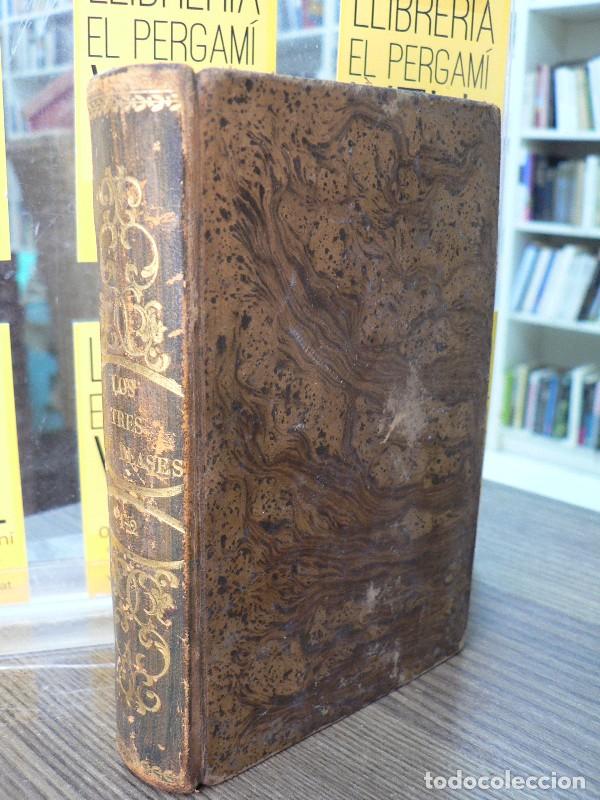 Libros antiguos: Los Tres Gil Blases - J. H. F. Lamarteli&egrave;re - Juan Francisco Piferrer - 1837 - Trad. D. Manuel Verga
