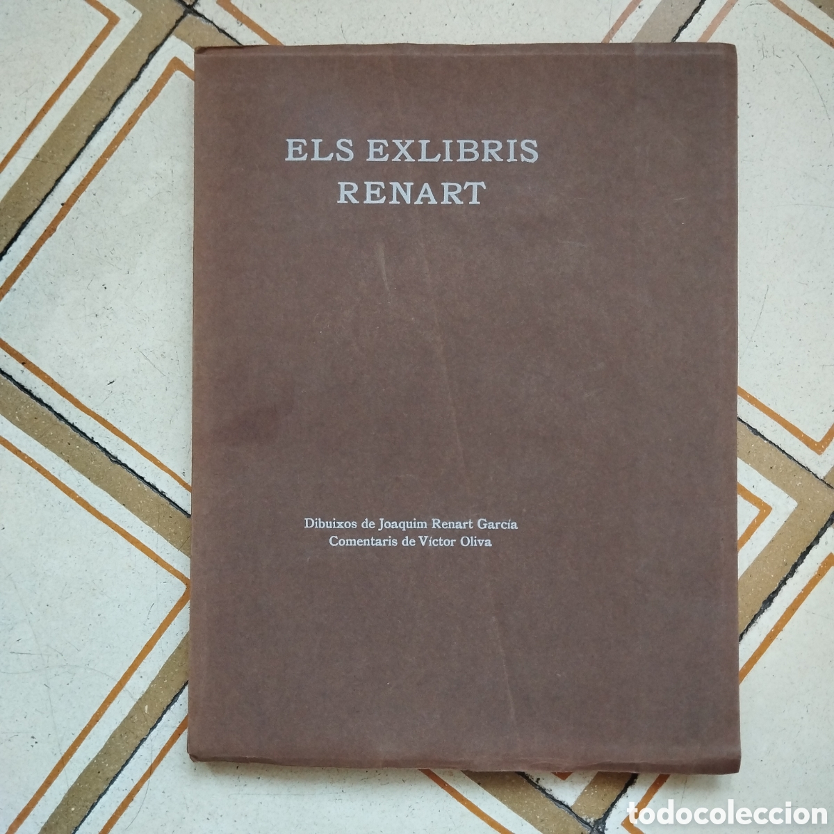 Libros antiguos: ELS EXLIBRIS DE RENART DIBUIXOS DE JOAQUIM RENART GARCIA VICTOR OLIVA DE VILANOVA 1907 ex-libris