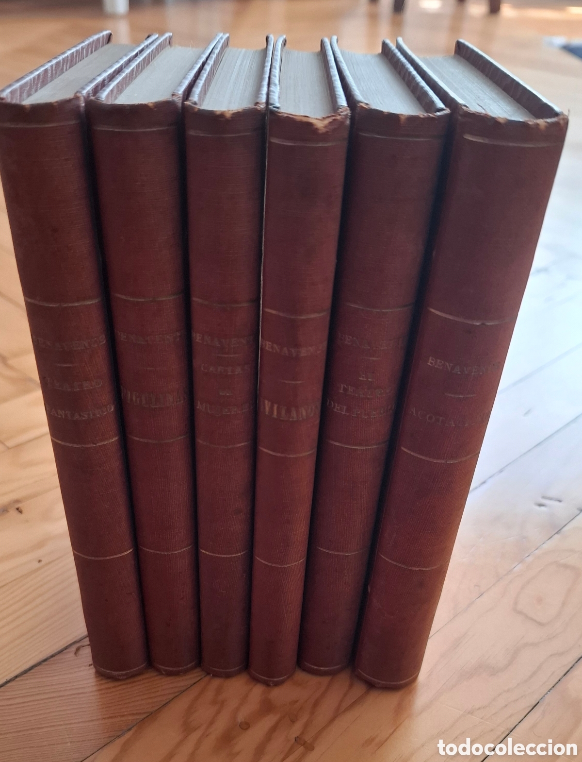 Libros antiguos: BENAVENTE &ndash; Teatro Fant&aacute;stico, Figulinas, Cartas de Mujeres, Vilanos, Teatro del Pueblo, Acotaciones