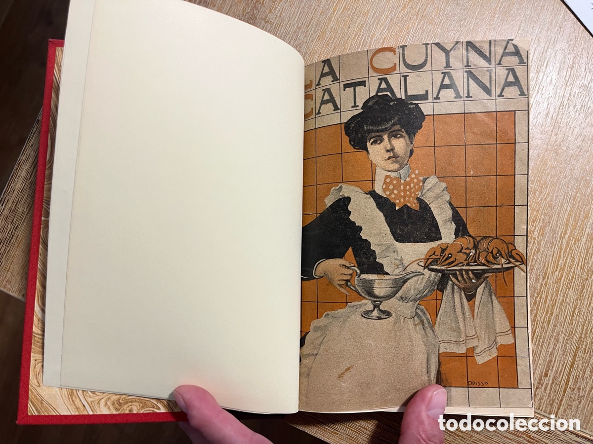 Libros antiguos: La cuyna catalana Aplech de formules pera preparar fora mena de plats ab econom&iacute;a y facilifat