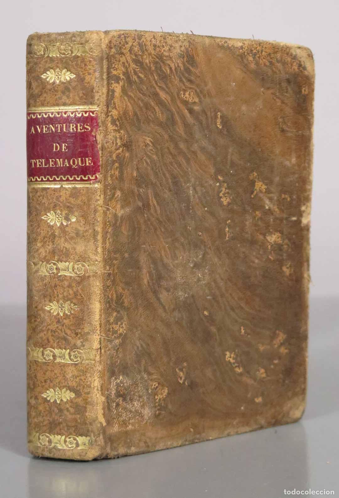Livres anciens: Les Aventures de T&eacute;l&eacute;maque, fils d&acute;Ulysse - F&eacute;nelon - Imprimerie Royale, Madrid 1822