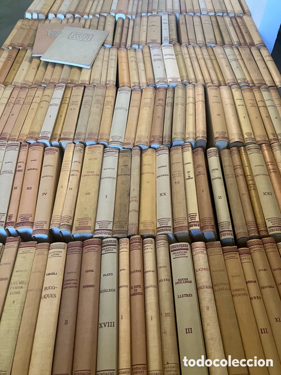 Libros antiguos: Col.lecci&oacute; Bernat Metge