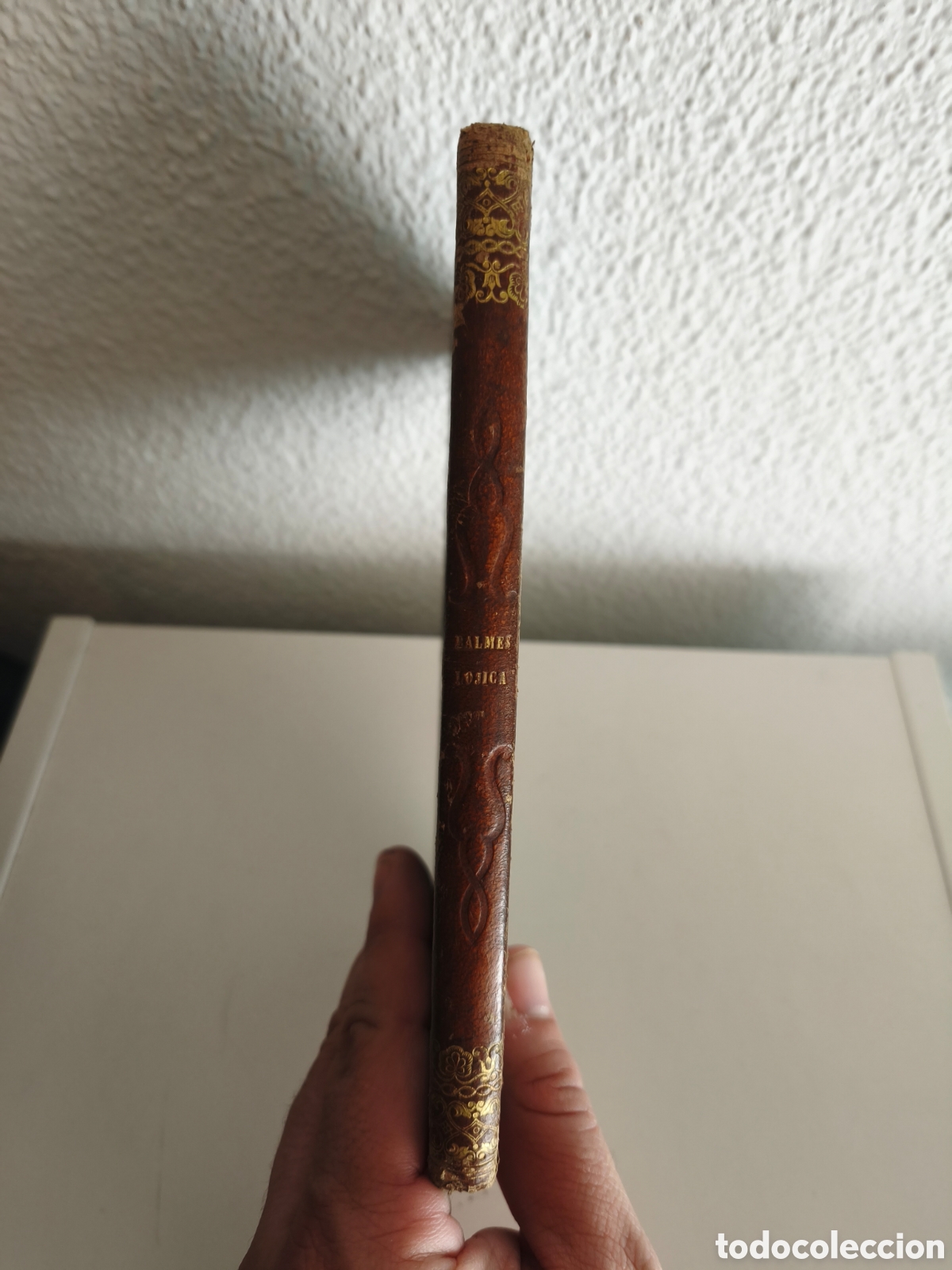 Libros antiguos: FILOSOF&Iacute;A ELEMENTAL LOGICA BALMES 1847 - Foto 2