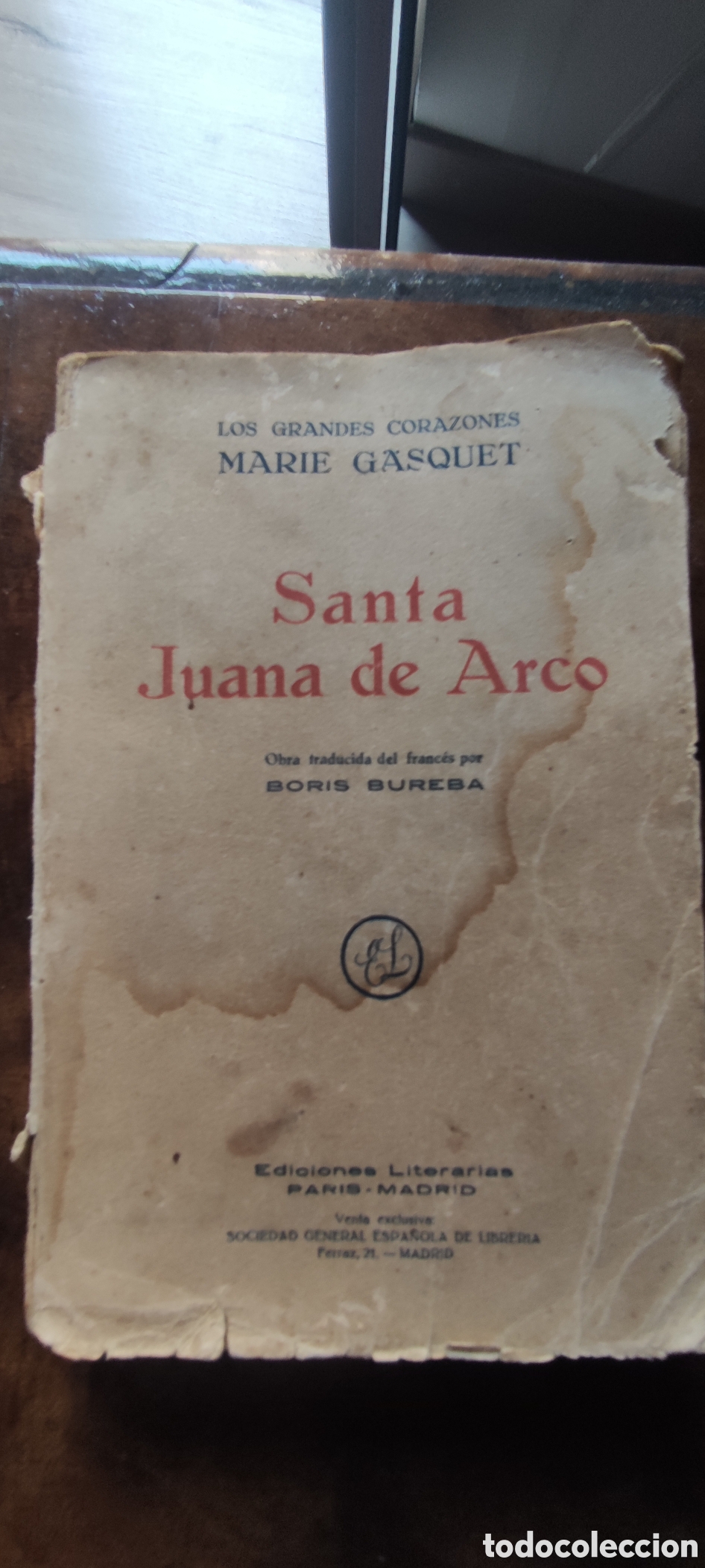 Libros antiguos: Libro. Santa Juana de Arco - Foto 8