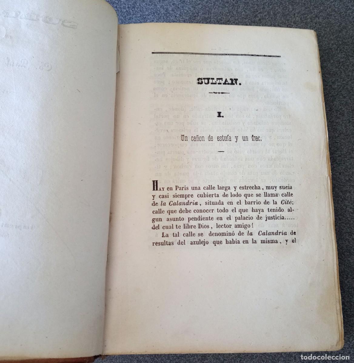 Libros antiguos: Sultan Charles Paul de Kock - Foto 5
