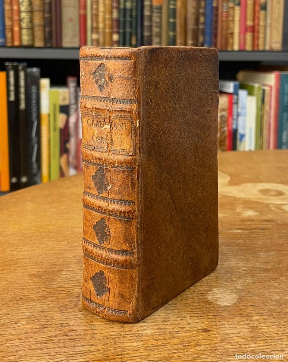 Libros antiguos: CL. CLAUDIANI OPERA. OBRAS DE CLAUDIANO. 1715. LEIPZIG - Foto 2