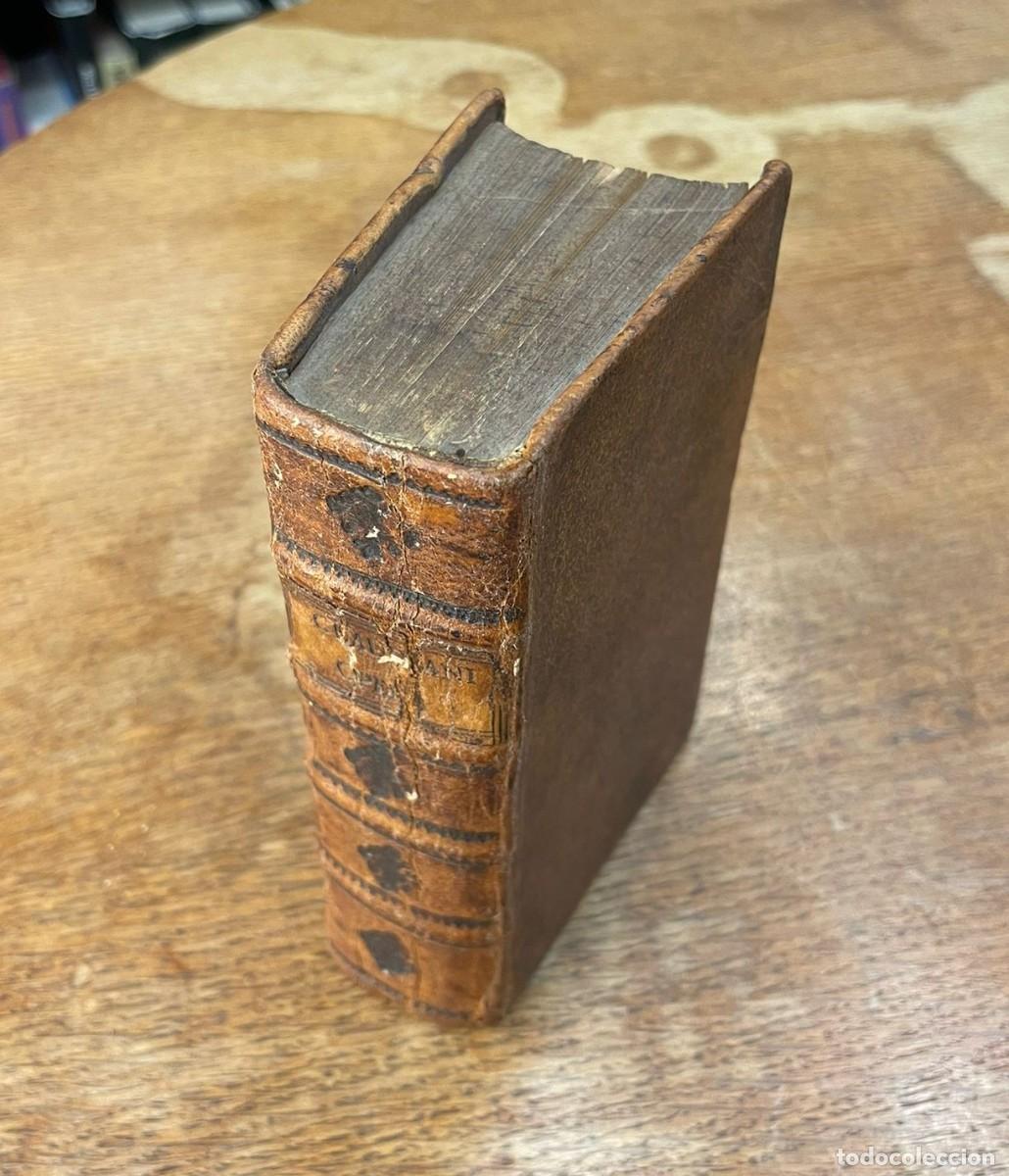 Libros antiguos: CL. CLAUDIANI OPERA. OBRAS DE CLAUDIANO. 1715. LEIPZIG - Foto 6