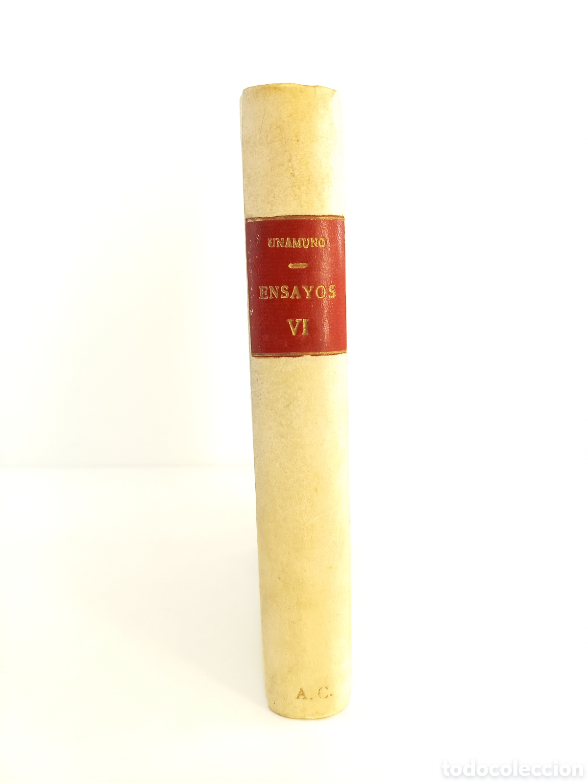 Libros antiguos: Ensayos VI. Miguel de Unamuno. Biblioteca Nueva, 1918.