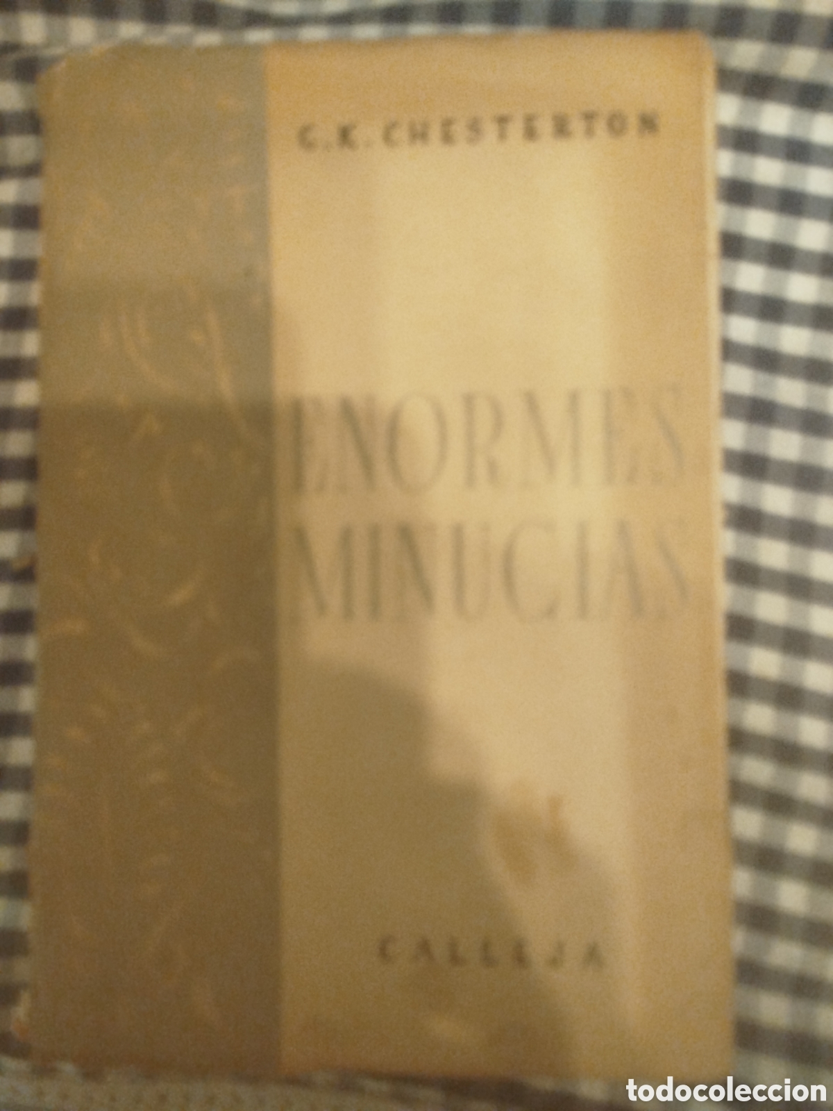 Libros antiguos: Enormes minucias traducci&oacute;n de Rafael calleja