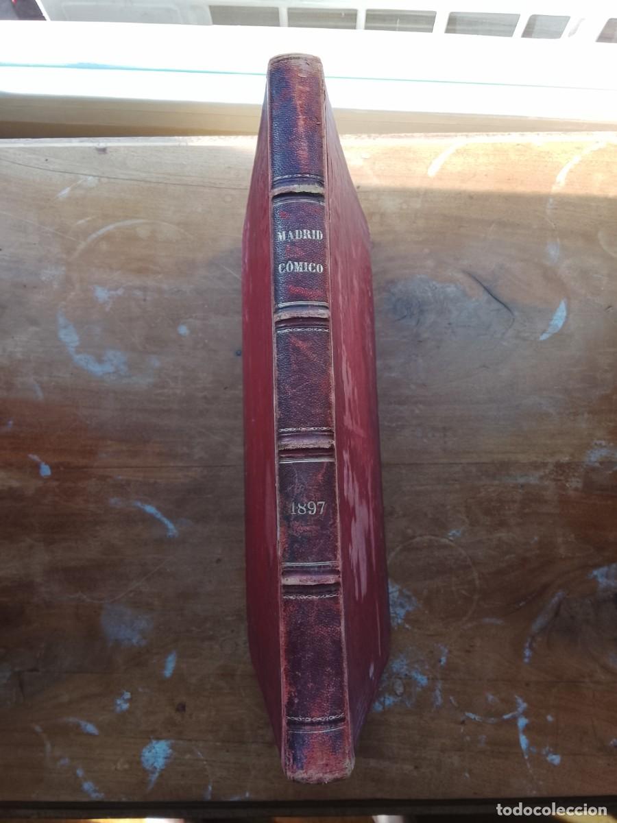 Libros antiguos: Madrid c&oacute;mico 1897, 12 n&uacute;meros, dibujos, vi&ntilde;etas c&oacute;micas - Foto 27