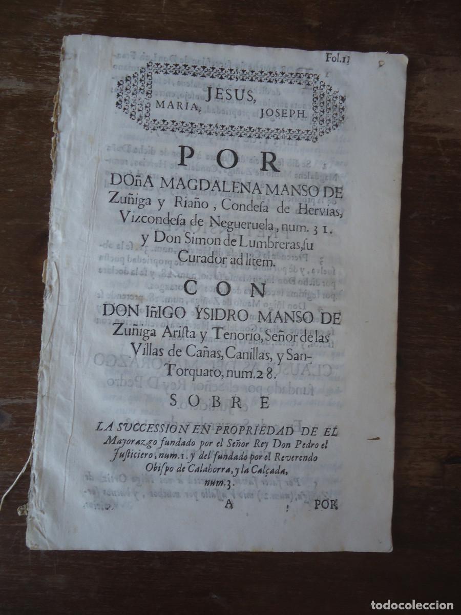 Libros antiguos: Mayorazgo fundado por el Se&ntilde;or Rey Don Pedro el Justiciero (Pedro el Cruel). Obispo Calahorra