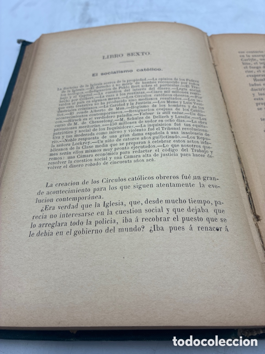 Libros antiguos: Drumont. El Fin de un Mundo. 1889. - Foto 4