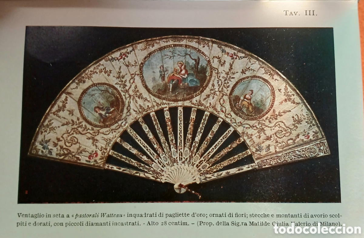 Libros antiguos: El amante de los abanicos, tabaqueras y los esmaltes, L. De Mauri - Foto 5