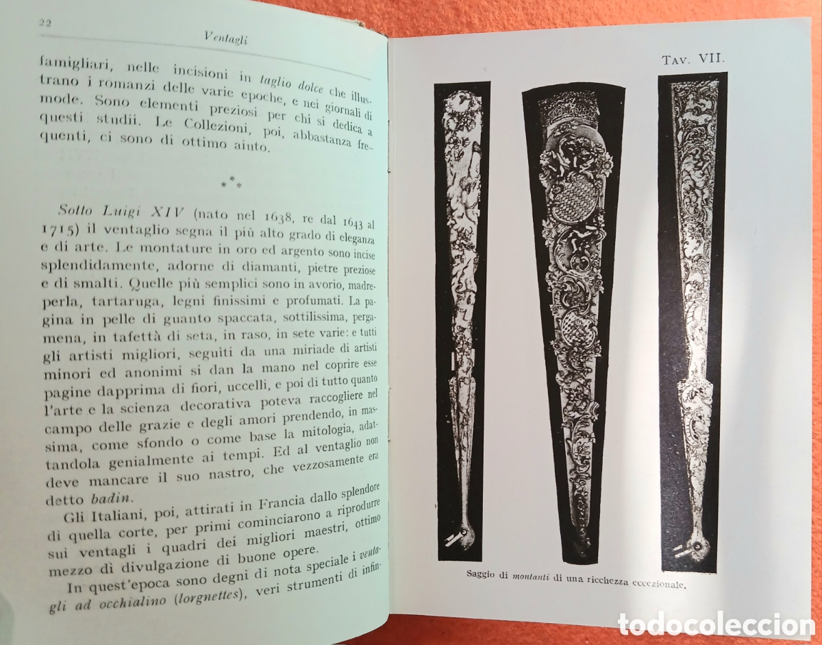 Libros antiguos: El amante de los abanicos, tabaqueras y los esmaltes, L. De Mauri - Foto 8