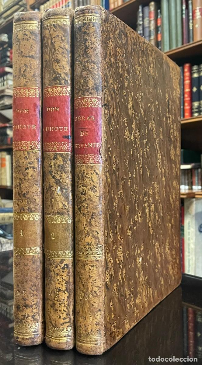 Libros antiguos: El Ingenioso Hidalgo Don Quijote de la Mancha. Novelas Ejemplares
