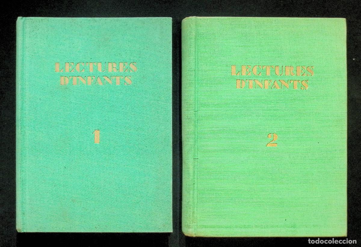 Libros antiguos: LECTURES D'INFANTS. Llibre primer i segon. - PASCUAL, Maria de l'Assumpci&oacute;. PRIMERA EDICI&Oacute;, 1930-31