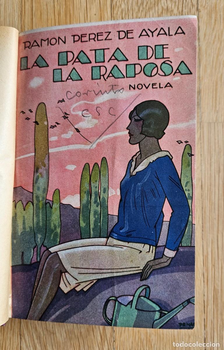 Libros antiguos: Perez de Ayala. La pata de la Raposa - Foto 1