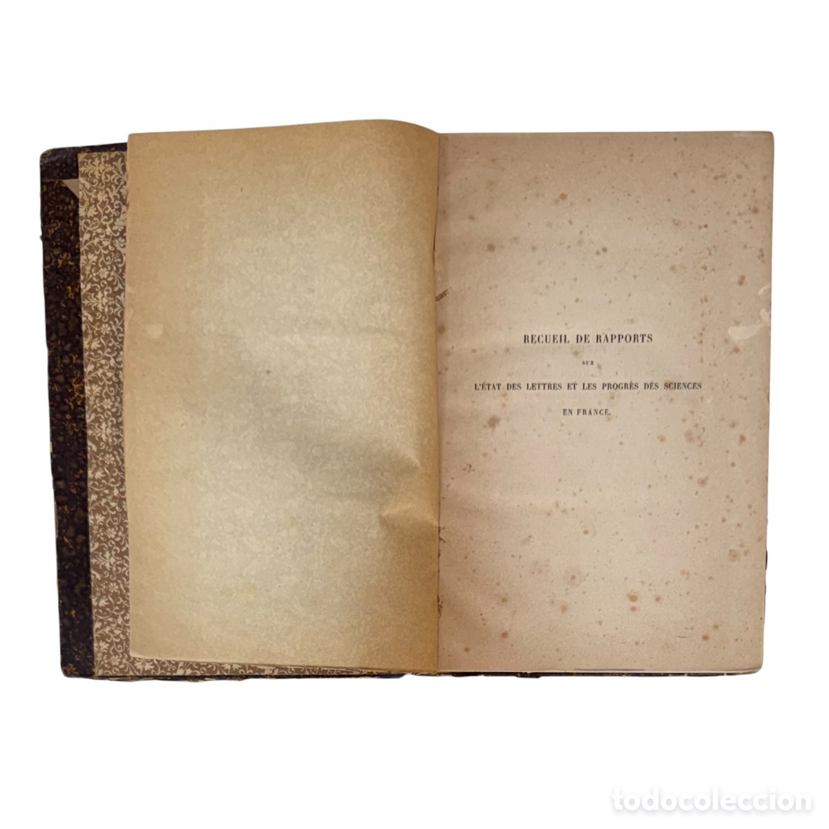 Libros antiguos: Libro Recueil de Rapports Franc&eacute;s de 1868 - Foto 13
