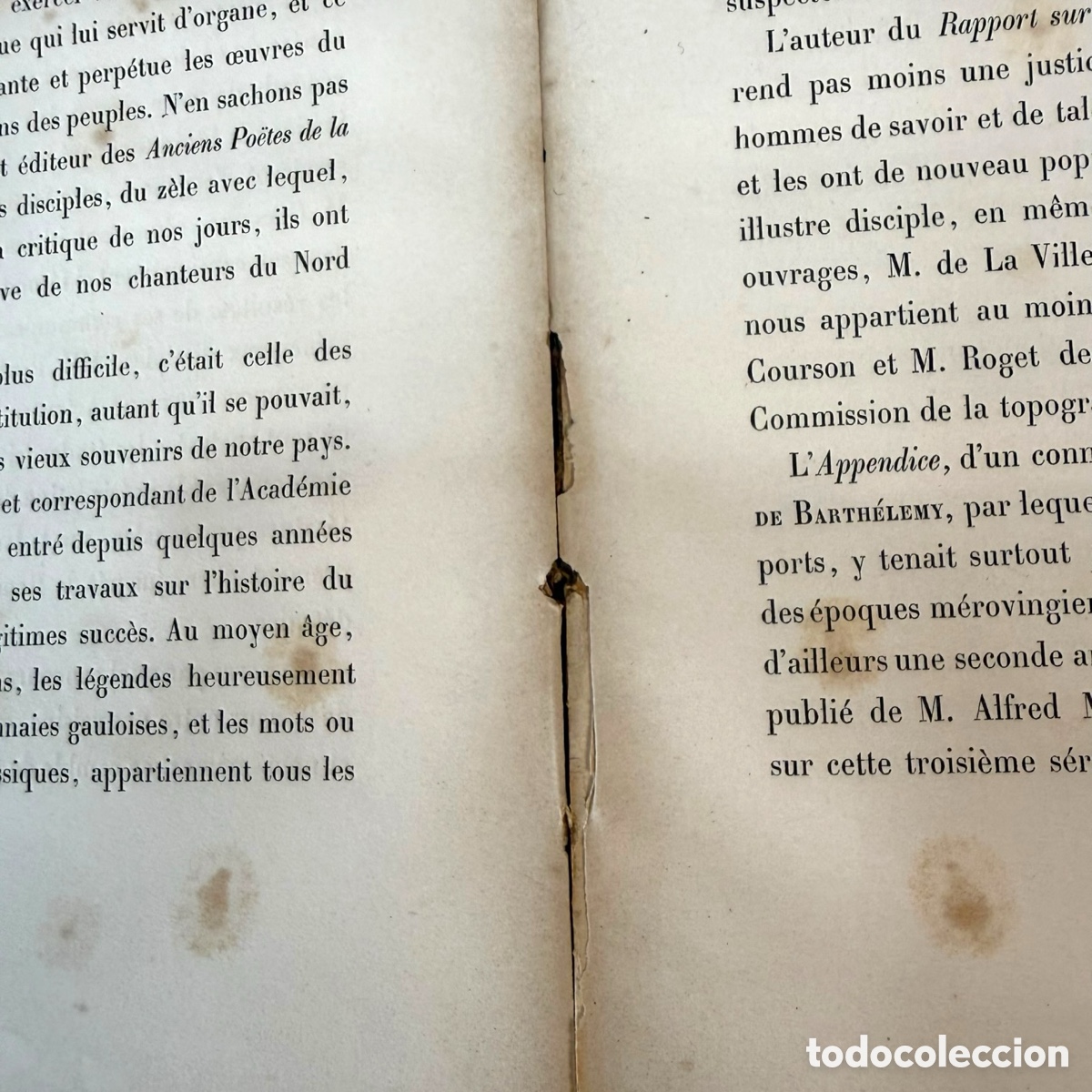 Libros antiguos: Libro Recueil de Rapports Franc&eacute;s de 1868 - Foto 17