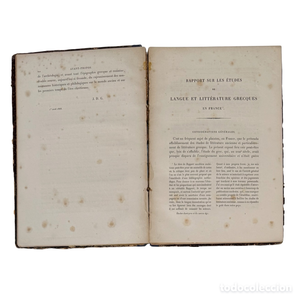 Libros antiguos: Libro Recueil de Rapports Franc&eacute;s de 1868 - Foto 19