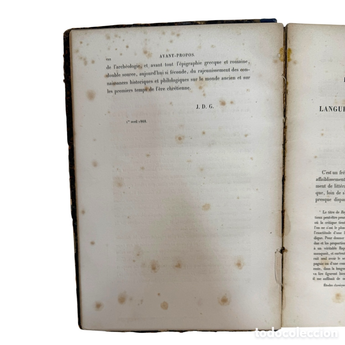 Libros antiguos: Libro Recueil de Rapports Franc&eacute;s de 1868 - Foto 20