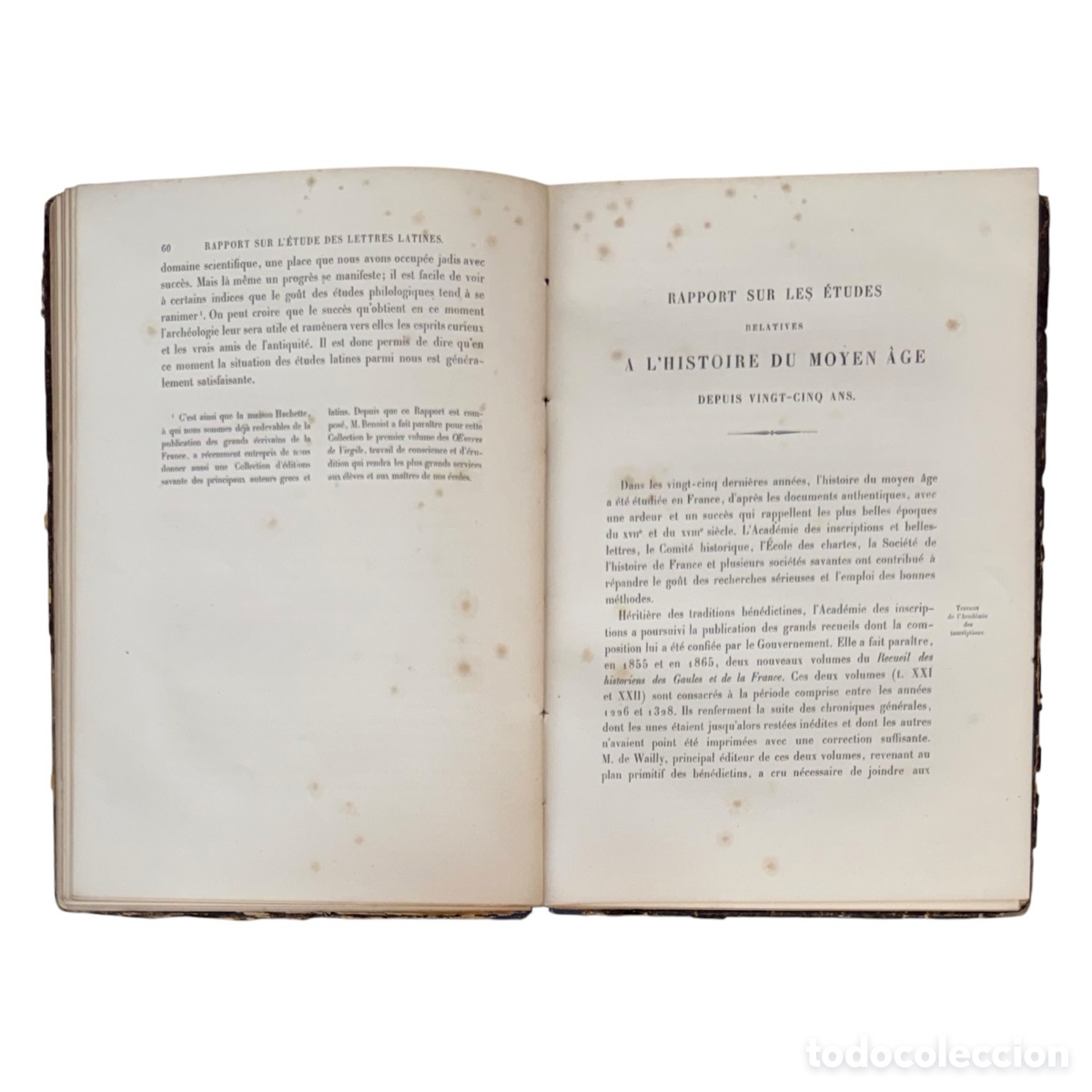 Libros antiguos: Libro Recueil de Rapports Franc&eacute;s de 1868 - Foto 22