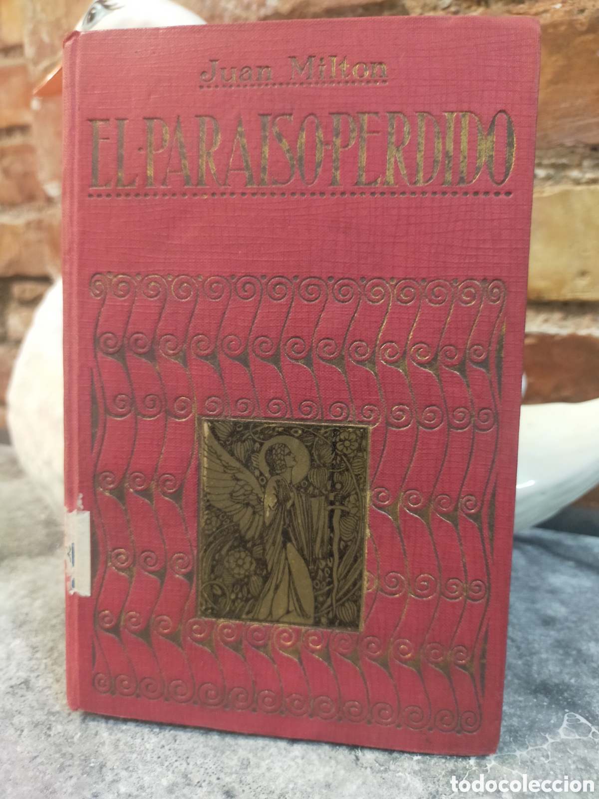 Libros antiguos: El Para&iacute;so Perdido de John Milton